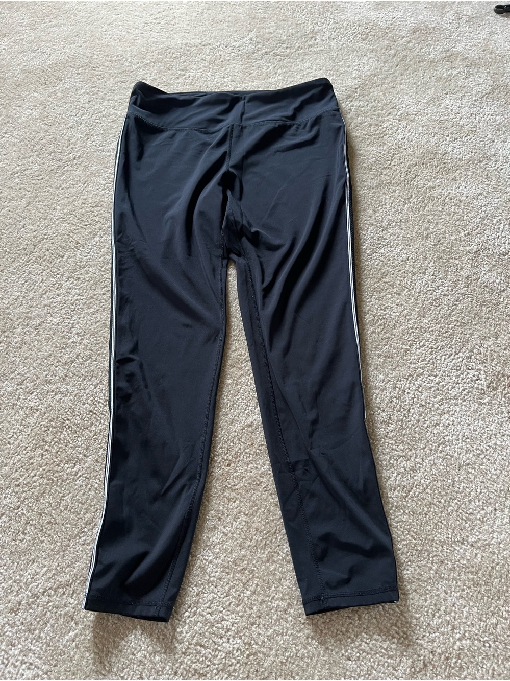 Tangerine Black High-Waist Athletic Leggings